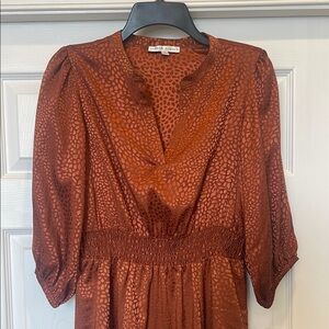 NWT Rust Colored Midi Dress